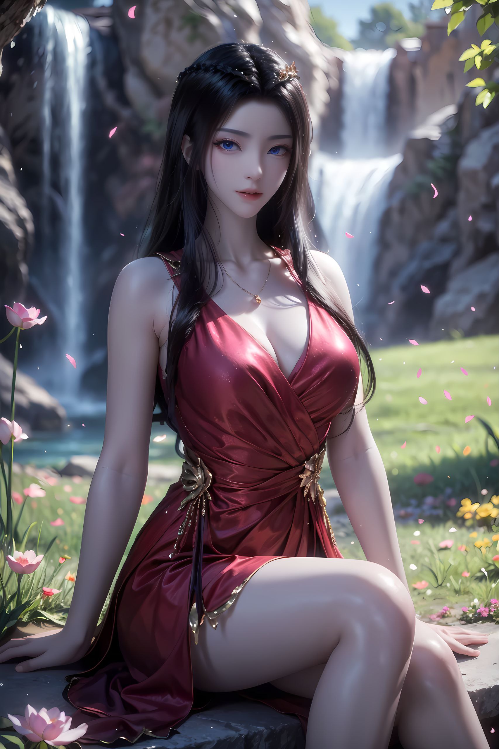 可以看到他